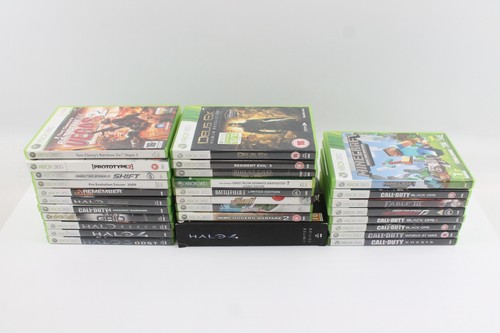 Xbox 360/One X/Series X Game Bundle Inc Halo 4 Limited Edition Call Of Duty BO 2