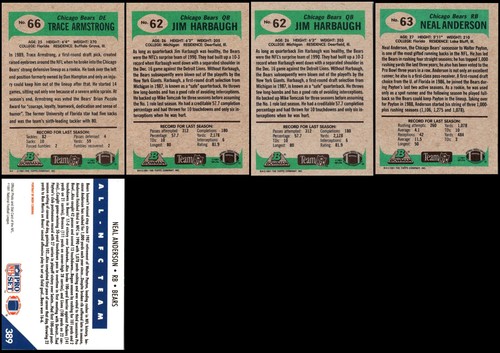 1991 Chicago Bears (101) Card Lot - EXCLUSIVE OFFER – ACT QUICK! - Picture 18 of 18