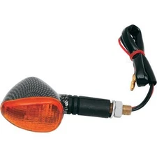 K&S Technologies 25-8405 Compact Flexible Marker Lights - Black/Amber Dual Filam