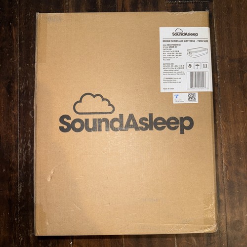 SoundAsleep Dream Series Air Mattress with ComfortCoil Technology Twin size new