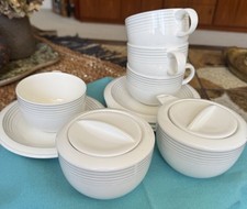 12 Pieces MIKASA JACK LENOR LARSEN CL 904 FULL CIRCLE NOVA COLLECTION Coffee Set