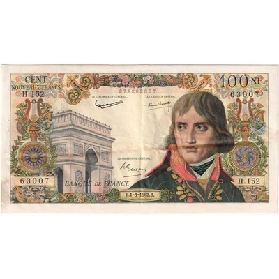 France, 100 Nouveaux Francs, Bonaparte, 1962-03-01, H.152, TB+ - Photo 1/2