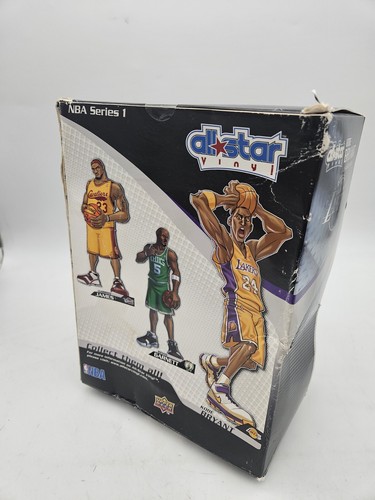 Kobe Bryant 2008 Upper Deck NBA All Star Vinyl Figure w/ Card Lakers - Picture 3 of 4
