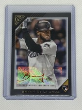 2022 Topps Gallery - Rookie Autographs Bryan De La Cruz #RA-BDL (AU, RC)