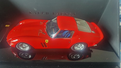 Amalgam Ferrari 250 Gto 1962  Ralph Lauren's Collection 1:18 Scale Model  W/COA - Picture 3 of 20