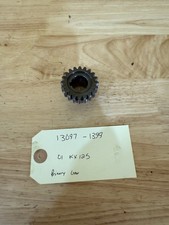 1999 - 2002 Kawasaki KX125 Primary Spur Drive Gear 13097-1399 (6D) #1012