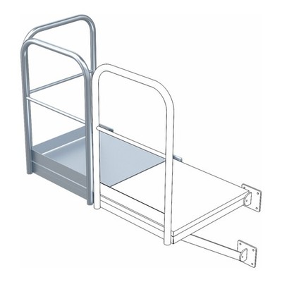 ZARGES Grundpodest 800x860 mm
