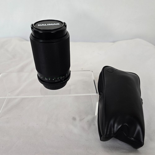 Kalimar 35mm lens MC Auto Zoom Macro F/1:4.5-5.6 80-200mm 049 w/ Soft Case - Picture 1 of 10
