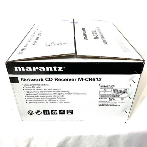 Marantz M-CR612 Compact Network CD Receiver JP Silver-gold MCR612 Digital - Picture 11 of 11