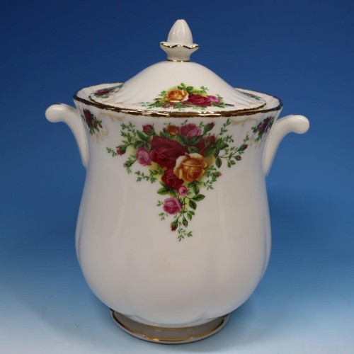 Royal Albert China - Old Country Roses - Tarro de galletas con tapa - 101/2 pulgadas - Imagen 1 de 5