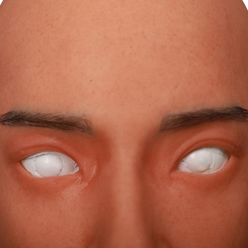 KnowU Silicone Male Mask Masquerade Realistic Headgear Crossdresser Cosplay - Picture 6 of 15