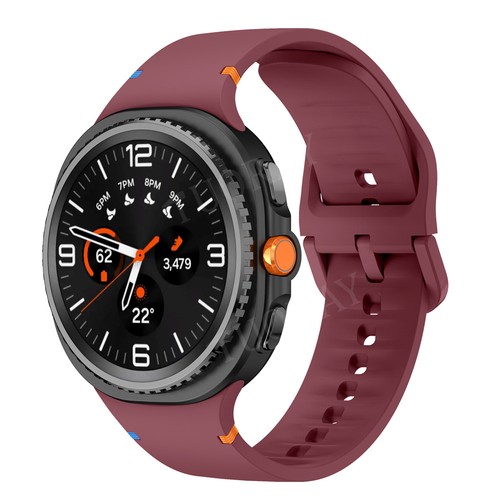 Correa deportiva para reloj Samsung Galaxy 8/8 clásico 40/44/46 mm correa de muñeca de silicona - Imagen 58 de 408