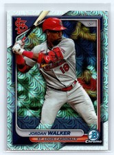 2024 Bowman Chrome MEGA Jordan Walker #29 St. Louis Cardinals