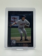 1998 Donruss Elite Nomar Garciaparra Baseball Card #82 Red Sox