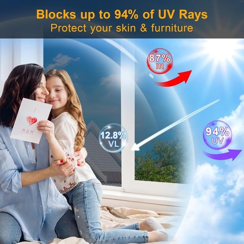 Papel Polarizado Para Polarizar Ventanas De Casa Auto Efecto Espejo Reduce Calor - Picture 15 of 36