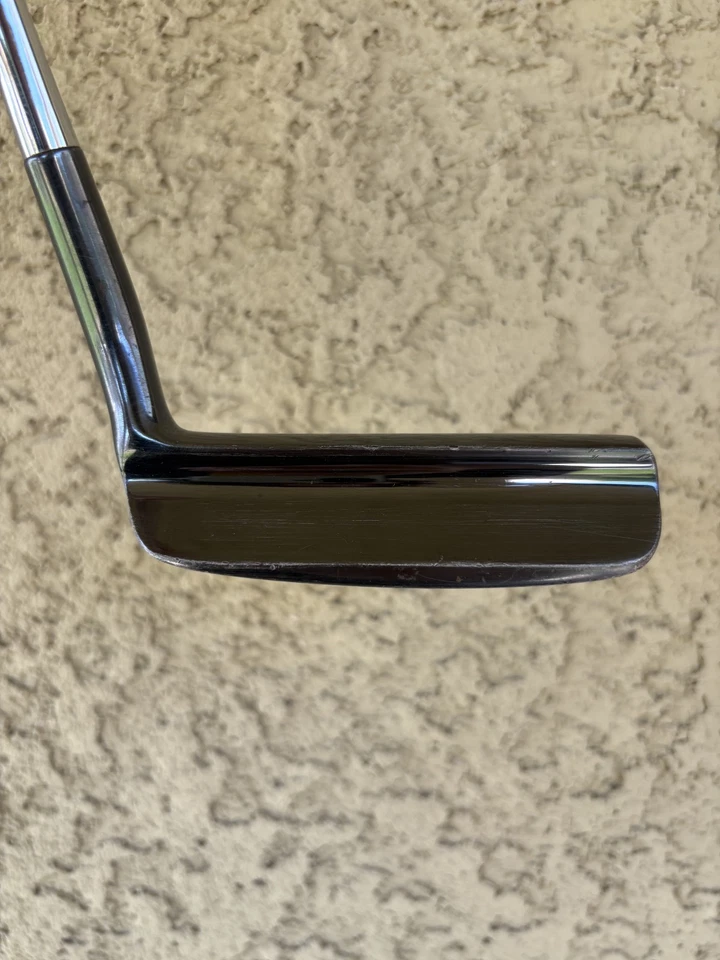 KEN GIANNINI HAND MADE TOUR BLADE 35" PUTTER W/HC - STEEL SHAFT - GIANNINI GRIP - Image 2 of 4