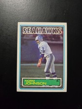 NORM JOHNSON 1983 TOPPS FOOTBALL #388 SEATTLE SEAHAWKS RC