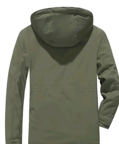 Herren winter Kapuzenjacke fleecefutter neu - Bild 2 von 10