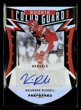 2016 Panini Preferred KeiVarae Russell Gold Color Guard Rookie Auto 10/10 UX8488