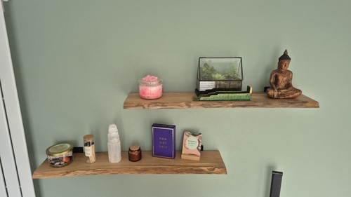 Solid Oak Shelves/Window Sills,Straight Or Waney Edge MADE TO MEASURE - Picture 8 of 10