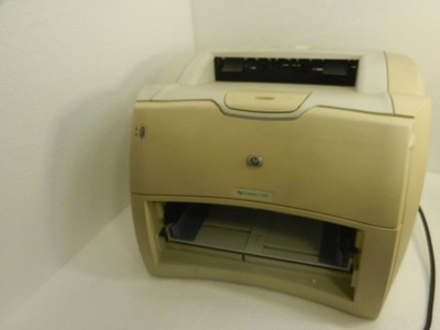 Hp Laserjet 1300 Workgroup Laser Printer - TEST PAGE   - stuck, needs service