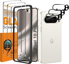 3-Pack Tempered Glass Screen Protector 3 Camera Lens for Google Pixel 10 Pro