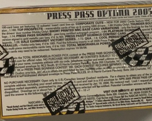 2005 Press Pass Dale Earnhardt Victories Complete Set 1-76 Serial Numbered /825 - Picture 10 of 10