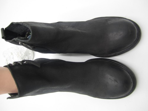 Silence+Noise Black Leather Women's Ankle Boots Size 7 - Picture 3 of 23