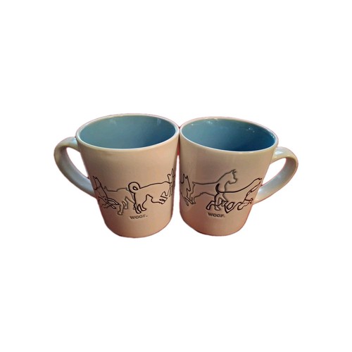 Mainstays Woof Hundetassen 2er Set - Bild 1 von 5