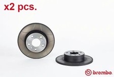 X2 PCS REAR BRAKE DISC ROTOS X2 PCS SET 08.3126.76 BREMBO I