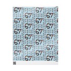 67 Wrapping Paper Popular Number 67