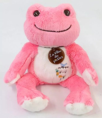 La villa de pickles 10 (Flamingo Pink) Bean Doll pickles the frog 16cm