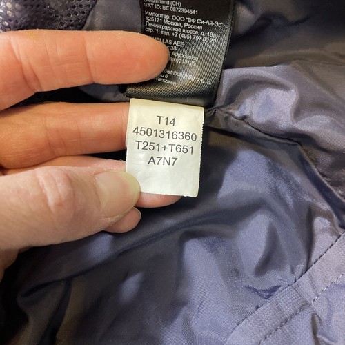 The North Face Allabout Jacket Hyvent Hooded Windbreaker Rain Jacket Size Small - Bild 8 von 12