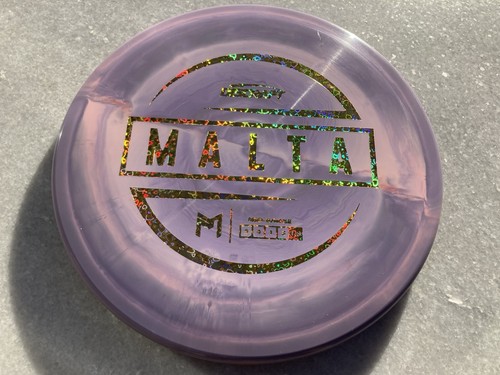 Discraft Paul McBeth Malta-Swirly Purple and Pink w Gold Hearts Foil - Picture 4 of 8