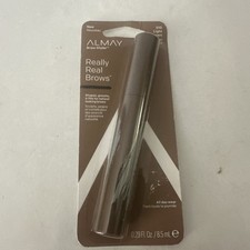 Almay Really Real Brows Eyebrow Mascara 010 Light Brown, 0.29 fl oz All Day Wear