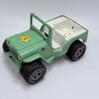 Vintage Tonka Smokey's Ranger Vehicle Jeep Pressed Steel Toy Truck Green VGC