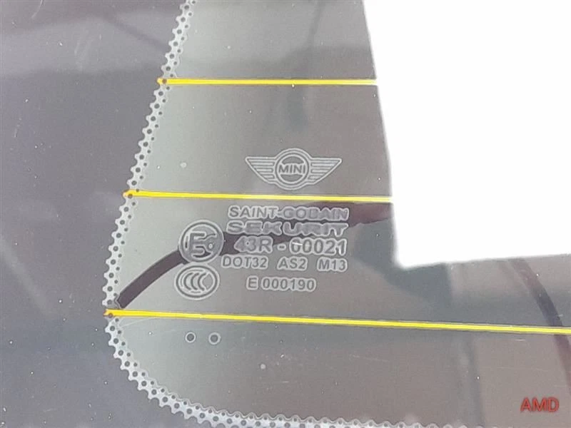 Mini Cooper S R55 Clubman 2009 puerta trasera izquierda granero ventana vidrio 51317167453 Foto 3 de 4