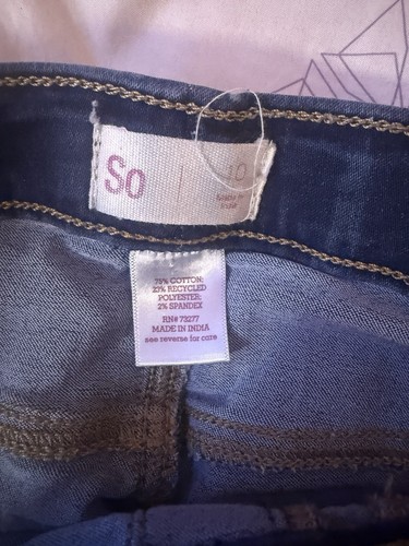 2 Pairs Of Girls Size 10 Skinny Jeans - Picture 3 of 4