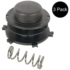 4002-713-3017 (3) Replacement Trimmer Head Spool & Spring Sets 0000-997-1501