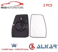 AUßENSPIEGEL SPIEGELGLAS PAAR ALKAR 6432381 2PCS A NEU OE QUALITÄT