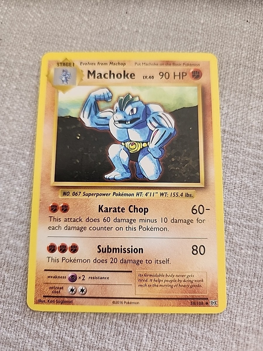 Machoke 58/108 Evolutions Regular | eBay