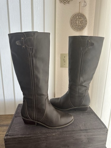 DR SCHOLLS Womens Boho Retro Western Riding Boots, Wedding Dance, Brown Sz 6.5 - Picture 5 of 12