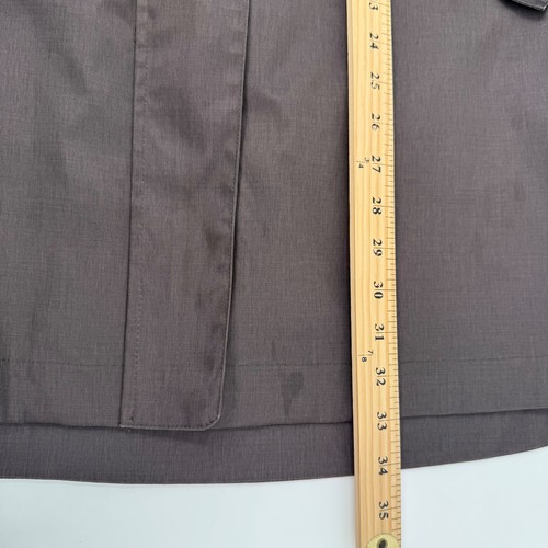 Chaqueta Bernardo Mujer Mediana Marrón Cinch Anorak Con Capucha Exterior Lluvia Clima Cremallera - Imagen 16 de 17