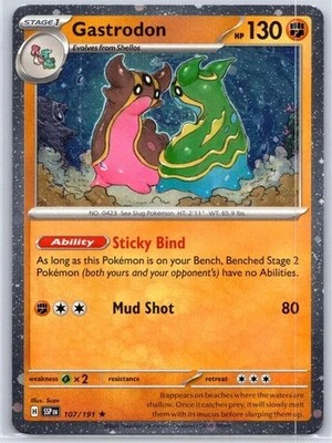 Gastrodon (Cosmos Holo) 107/191 Promo Miscellaneous Cards & Products Pokemon NM