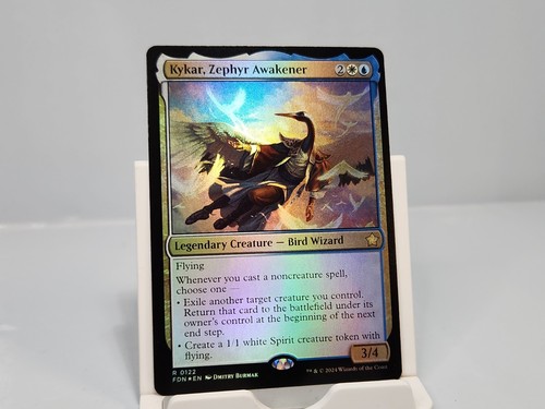 Kykar, Zephyr Awakener 122 Foil Rare Foundations FDN MTG - Picture 6 of 11
