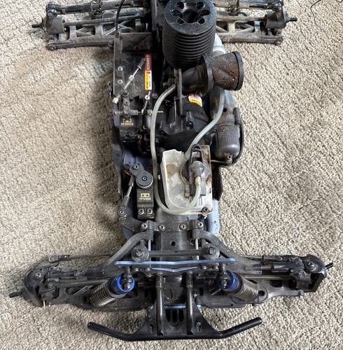 VTG Tamiya Nitrage 5.2 Slider Chassis Parts or Rebuild Complete Without Wheels - Picture 6 of 16