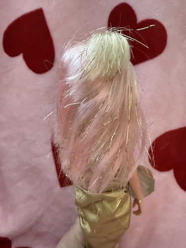 Jem Glitter and Gold Doll - Vintage 1986 Hasbro Jem and the Holograms - Picture 4 of 10