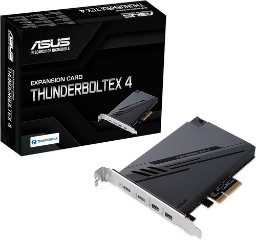 ASUS ThunderboltEX 4 - Adapter Thunderbolt - PCIe 3.0 x4 - Thunderbolt 4 x 2, 90 - Zdjęcie 4 z 6