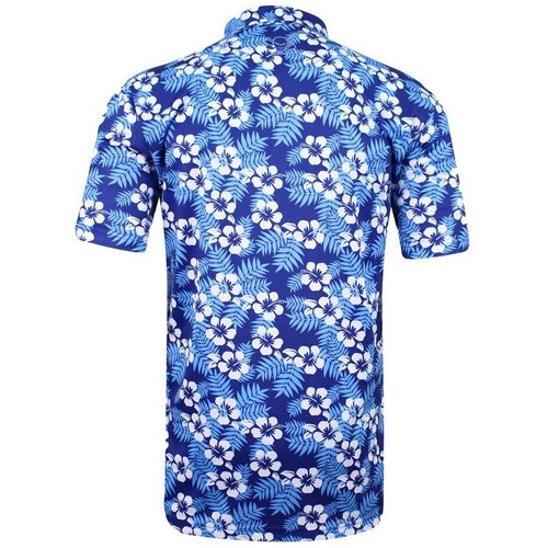 Aloha Cool-Stretch Hawaii Golf Shirt | Blau - Bild 2 von 2