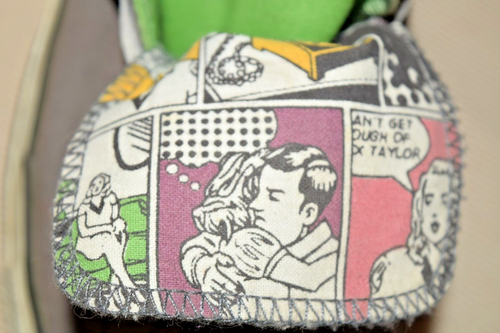 Vintage Shoes Converse All Star Women Size 10 00s Lime Green Gray 2 Tongue Comic - Picture 5 of 6